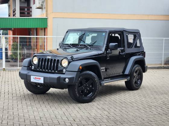 JEEP WRANGLER 3.6 SPORT 4X4 V6 12V GASOLINA 2P AUTOMÁTICO JEEP WRANGLER 3.6 SPORT 4X4 V6 12V GASOLINA 2P AUTOMÁTICO
